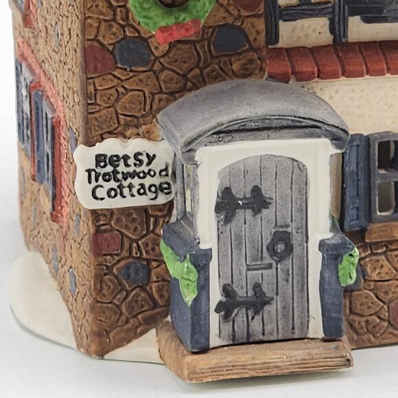 Dept 56 Betsy Trotwoods Cottage Dickens Village Series VTG 1989 in Original Box - Picture 14 of 16